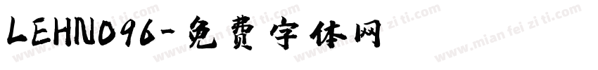LEHN096字体转换