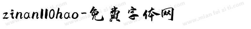 zinan110hao字体转换