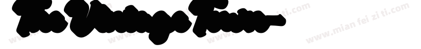 TheVintageTown字体转换