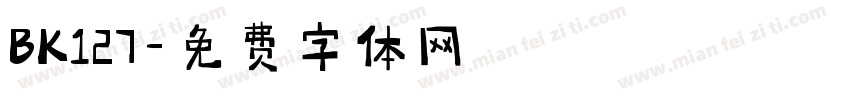 BK127字体转换