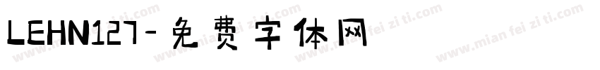 LEHN127字体转换