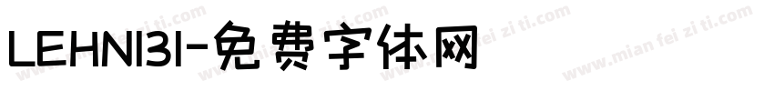 LEHN131字体转换
