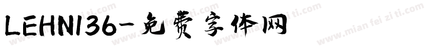 LEHN136字体转换