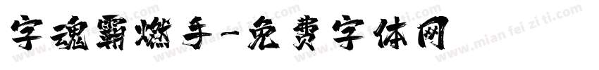 字魂霸燃手字体转换