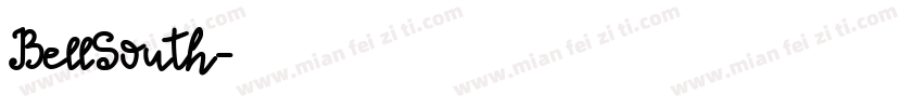 BellSouth字体转换