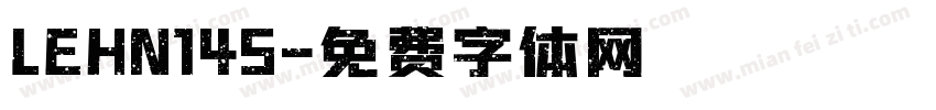 LEHN145字体转换