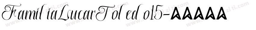 FamiliaLucarToledo15字体转换