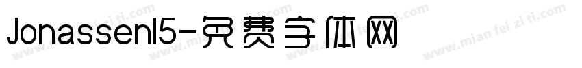 Jonassen15字体转换