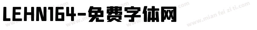 LEHN164字体转换
