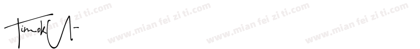TimokU字体转换