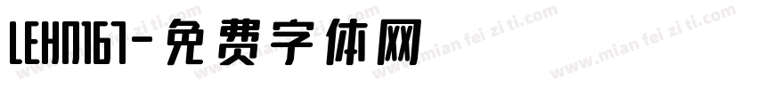 LEHN167字体转换