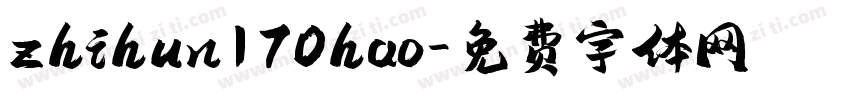 zhihun170hao字体转换