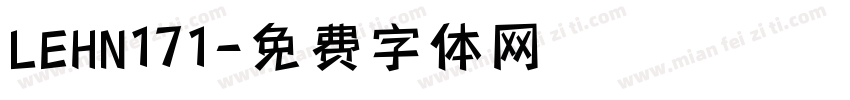 LEHN171字体转换