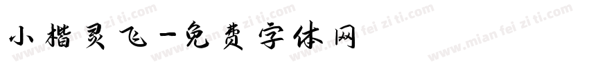 小楷灵飞字体转换