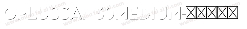 oplussan30medium字体转换