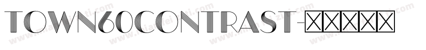Town60Contrast字体转换
