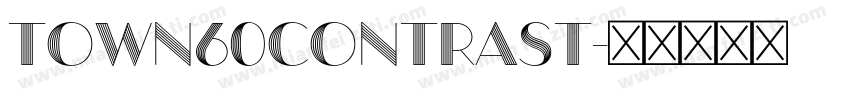 Town60Contrast字体转换