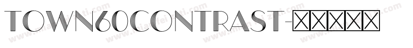 Town60Contrast字体转换