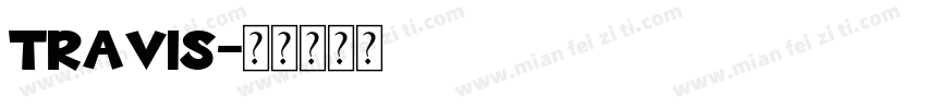 travis字体转换