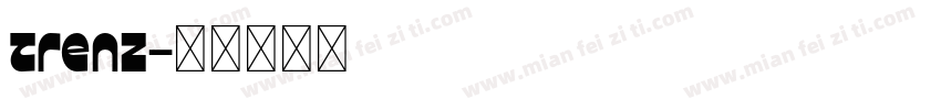 Trenz字体转换