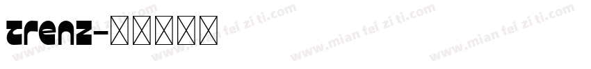 Trenz字体转换