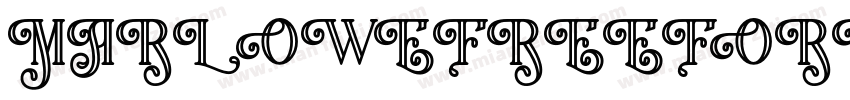 MARLOWEFREEFORPERSON字体转换