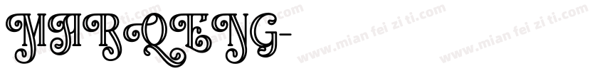 MARQENG字体转换