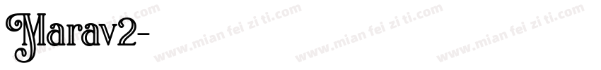 Marav2字体转换
