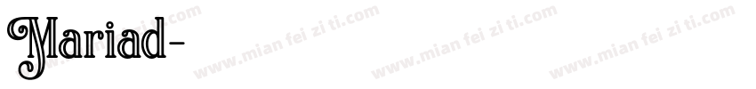 Mariad字体转换
