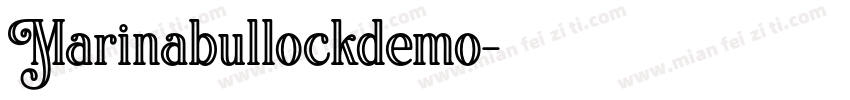 Marinabullockdemo字体转换