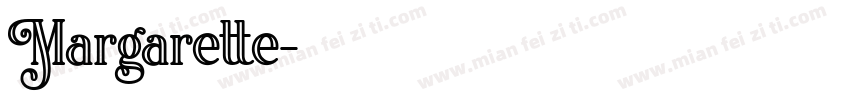 Margarette字体转换