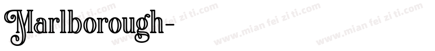 Marlborough字体转换