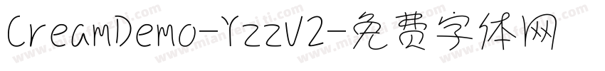 CreamDemo-YzzV2字体转换