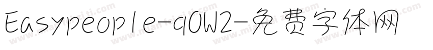 Easypeople-qOW2字体转换