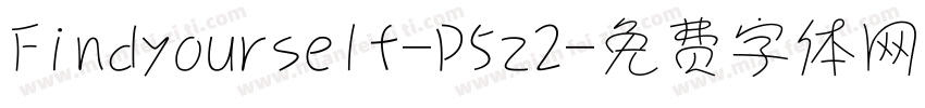 Findyourself-P5z2字体转换