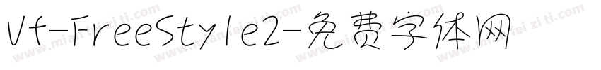 Vf-FreeStyle2字体转换