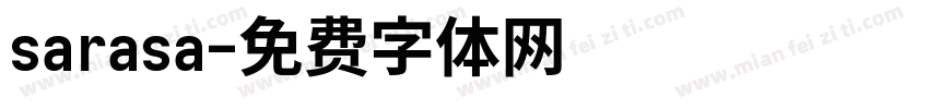 sarasa字体转换