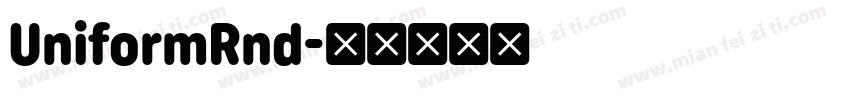 UniformRnd字体转换