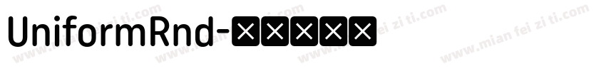 UniformRnd字体转换