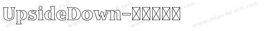 UpsideDown字体转换