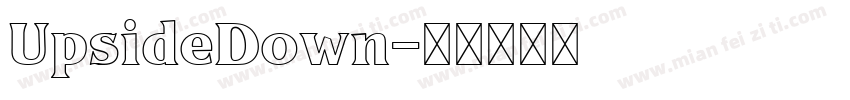 UpsideDown字体转换