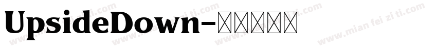 UpsideDown字体转换
