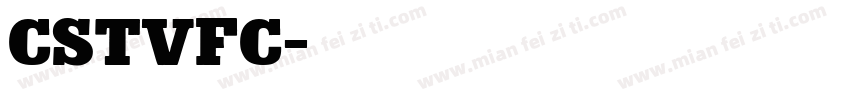 CSTVFC字体转换