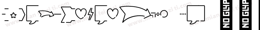 AmanetBordersW05-Reg字体转换
