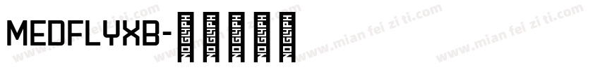 MEDFLYXB字体转换