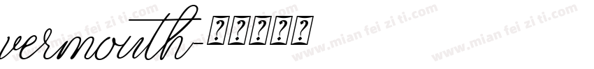 vermouth字体转换