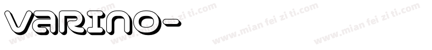 Varino字体转换
