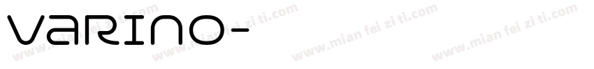 Varino字体转换