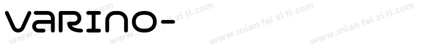 Varino字体转换