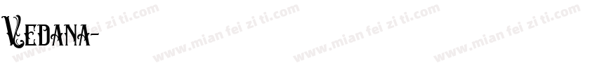 Vedana字体转换